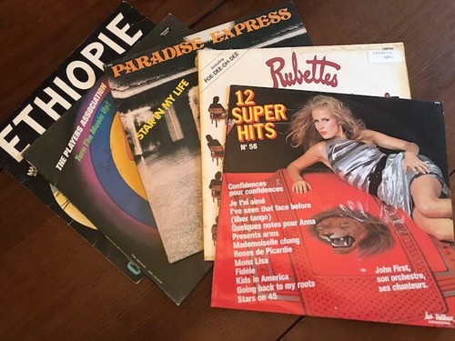 Lot disques de - disques,