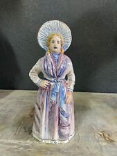 Boulonnaise Calaisienne Faience De Desvres fait main signée lefranc