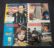 LOT DE QUATRE SONORAMA N° 5 A