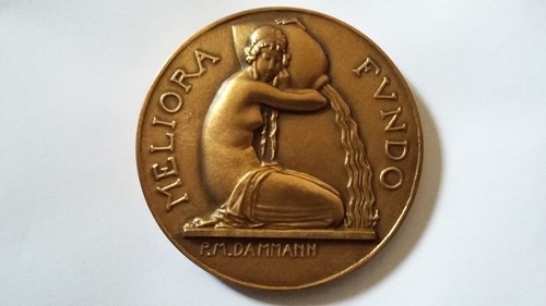 Médaille meliora fundo par - médaille,