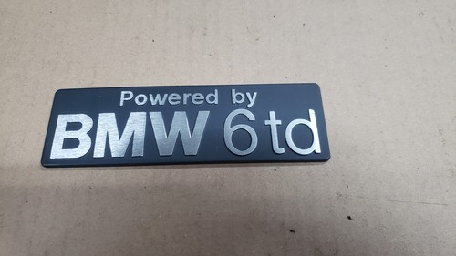 Logo insigne powered bmw - bmw, 6