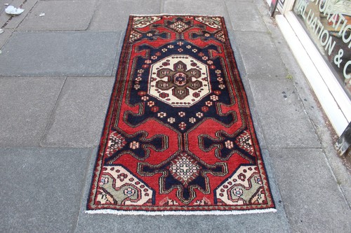 Tapis couloir vintage fait - tapis,