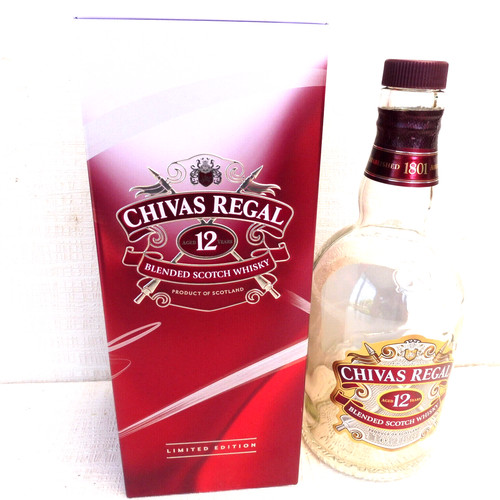 Boîte métal whisky - métal, chivas
