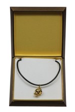 Staffy type 4 - collier doré