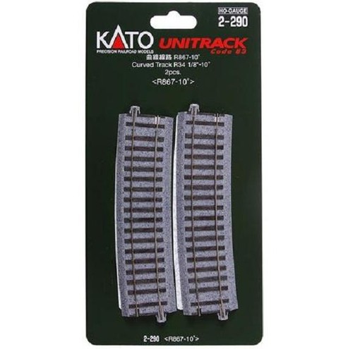 Kato 290 rail courbe curve - 2-290,