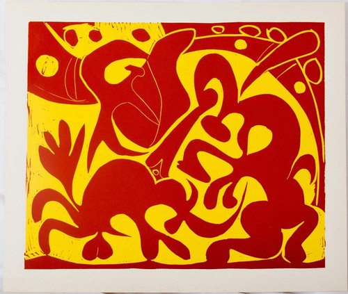 Pablo picasso pique - en, rouge