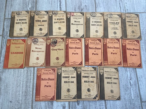 Lot livres anciens les - 18,