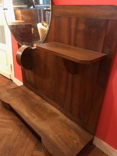 Console art deco porte revue