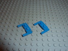 2 x LEGO Bleu Plate ref 3839b