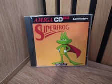 Superfrog Amiga CD32 -  Repro Boitier et disque Commodore Amiga CD 32