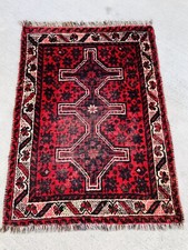 Tapis persan 130x95cm qashqaï-Shïraz Laine Carpet tappeto Teppich rugs Alfombra