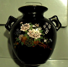 vase céramique noir chariot