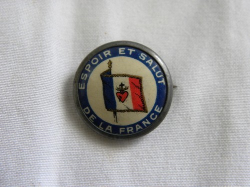 Insigne broche espoir salut - &,