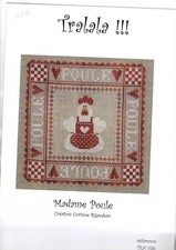 point de croix grille Madame