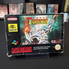 Super Turrican Super Nintendo SNES Pal FAH Sans Notice