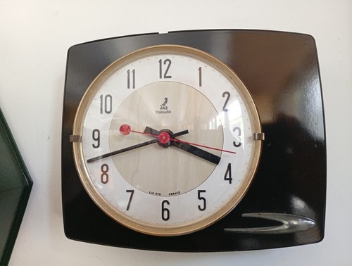 Horloge vintage formica - , jaz