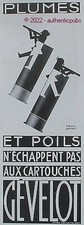 PUBLICITE GEVELOT CARTOUCHE