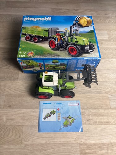 Jouet playmobil tracteur 5121 - jouet,