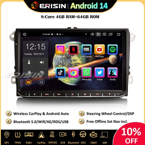 64gb android 14 - 64gb, autoradio