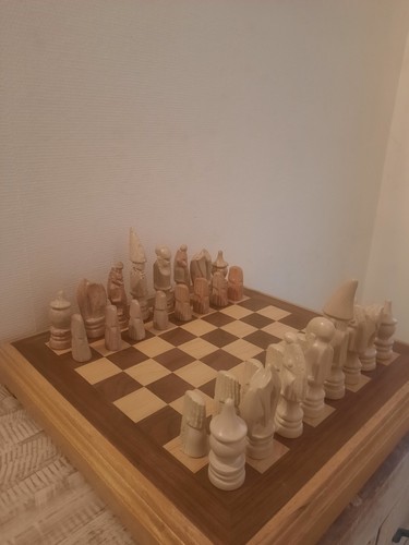 Jeu échecs tribal masharubu - jeu, d'échecs