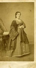 PHOTO photographie CDV, une