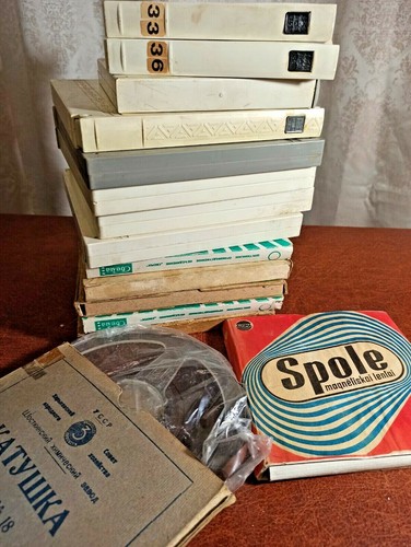 Lot bandes reel to - de,