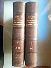 4000-  Dictionnaire universel des Sciences, des Lettres, des Arts, BOUILLET,1855