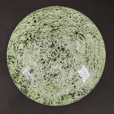 Myriade de Bulles Tres Jolie Boule Presse Papier Verre Poids 588Gr Biot ?