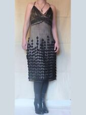 🌼 Robe en Soie Beige avec