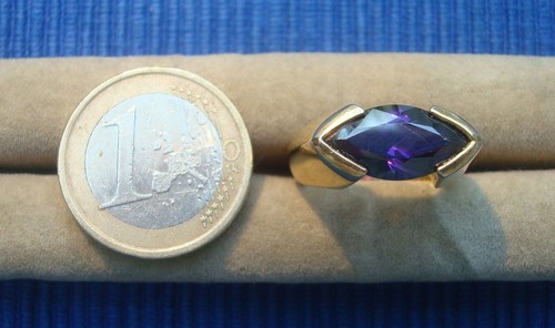 B19 jolie bague plaqué - b19,