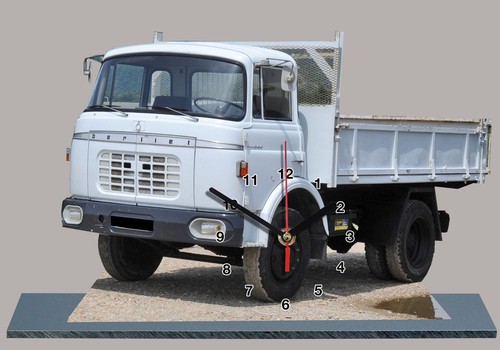 Camion truck berliet - ,