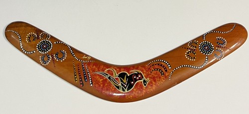 Boomerang australien bois - en,