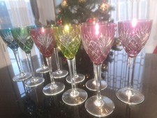 lot de 10 verres cristal St