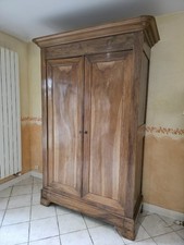 Armoire ancienne XIX ème Siècle En Noyer Massif