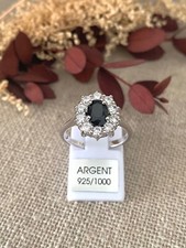 Bague Marquise Saphir