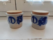 2 Pots à épices En Grès De La Roche