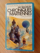 Chroniques Martiennes  Ray Bradbury Collection 1000 Soleils Éd. Gallimard 1976
