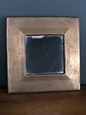 Ancien Miroir En Laiton Déco