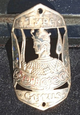 plaque velo peugeot cyrus D ORIGINE  EN ETAT