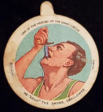 RARE 1930 Dixie Lids Circus