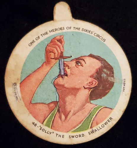 Rare 1930 dixie lids - rare,
