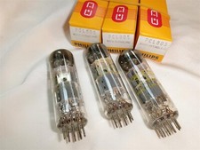 LOT TSF RADIO 3x PCL805 Triode-Beam Power TUBE PHILIPS RTC by MULLARD NOS NIB °=