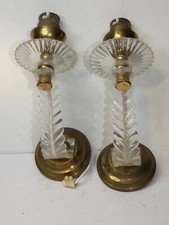 PAIRE D APPLIQUE LAMPE   ART