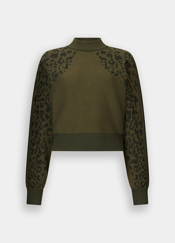 Pull animalier lurex liu - animalier, jo