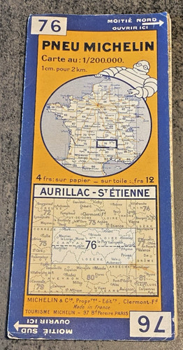 Carte michelin - michelin, 76