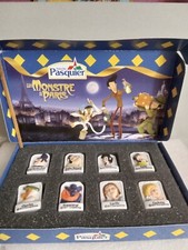 Coffret 8 fèves céramique UN MONSTRE A PARIS  (Pasquier)