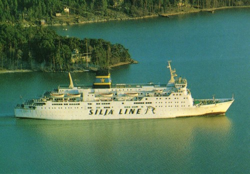 Silja line svea corona - line, under
