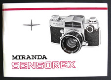 MODE D'EMPLOI / INSTRUCTIONS FOR USE - MIRANDA SENSOREX - EN TRES BON ETAT