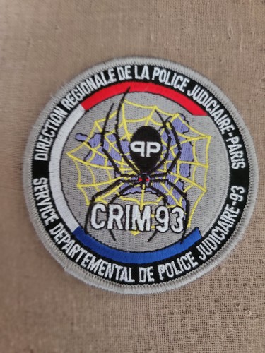 Ecusson police nationale drpj - police,