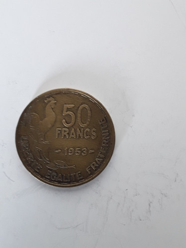 Piece francs 1953 - 50,